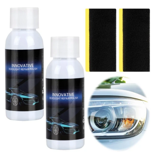 Car Headlight Repair Fluid, Scratch Remover (BUY 1 GET 1 FREE)